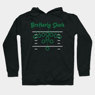 The Brotherly Shove, Philadelphia Football Design Hoodie